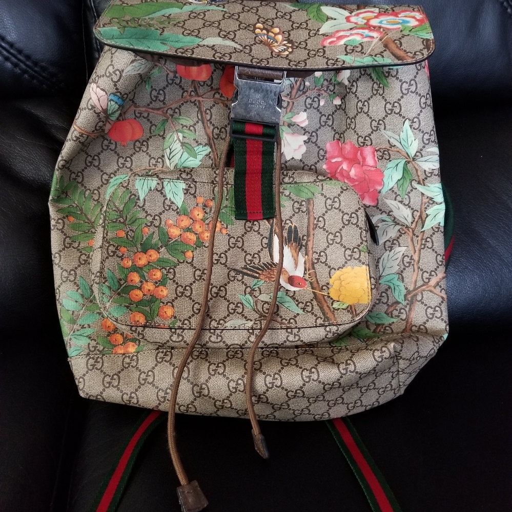 Gucci Tian GG Backpack